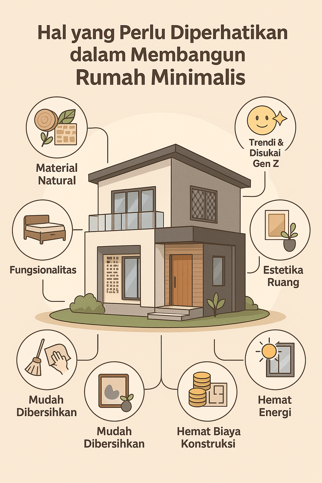 Hal yang Perlu Diperhatikan dalam Membangun Rumah Minimalis