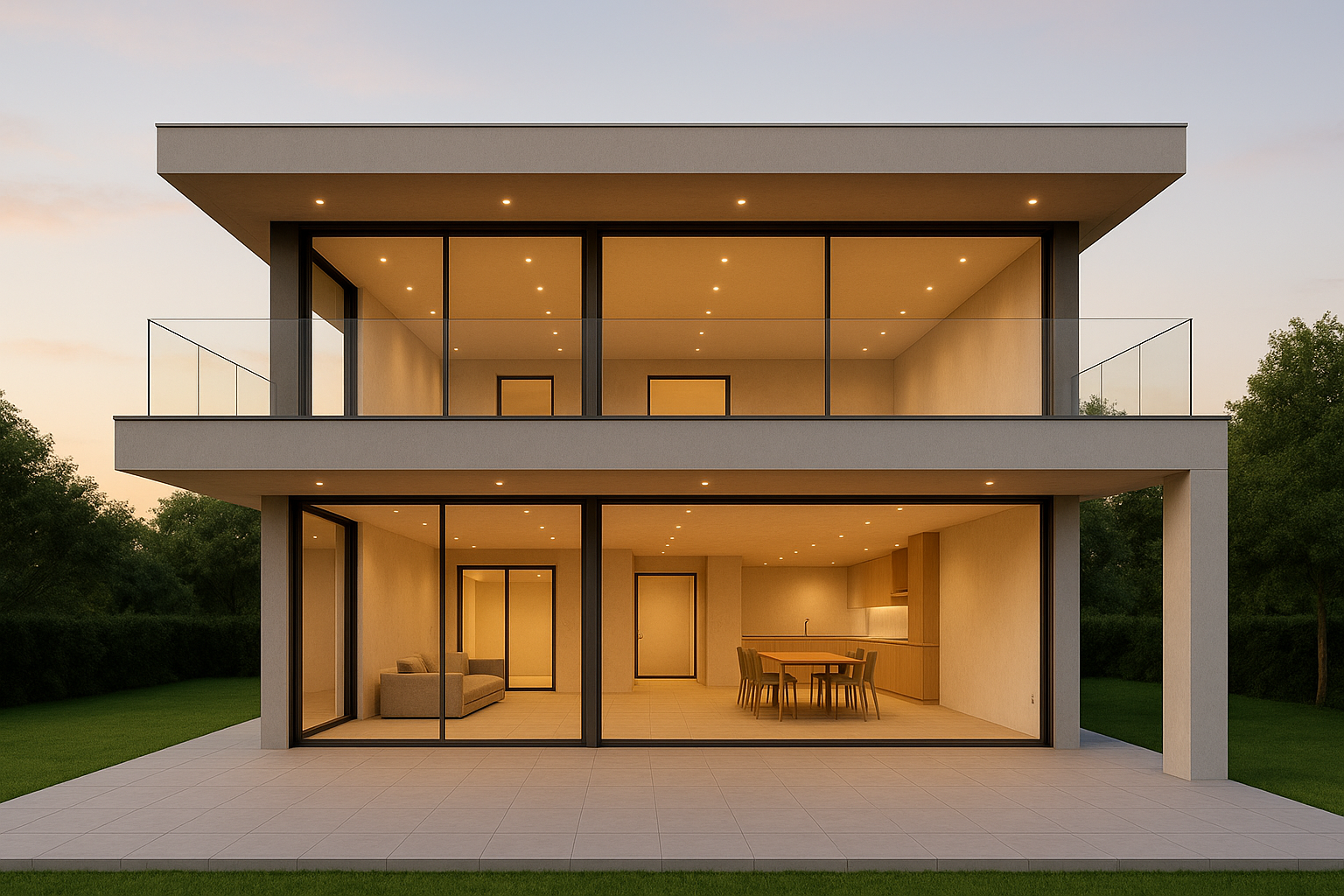 Rumah Minimalis 2 Lantai Terbuka