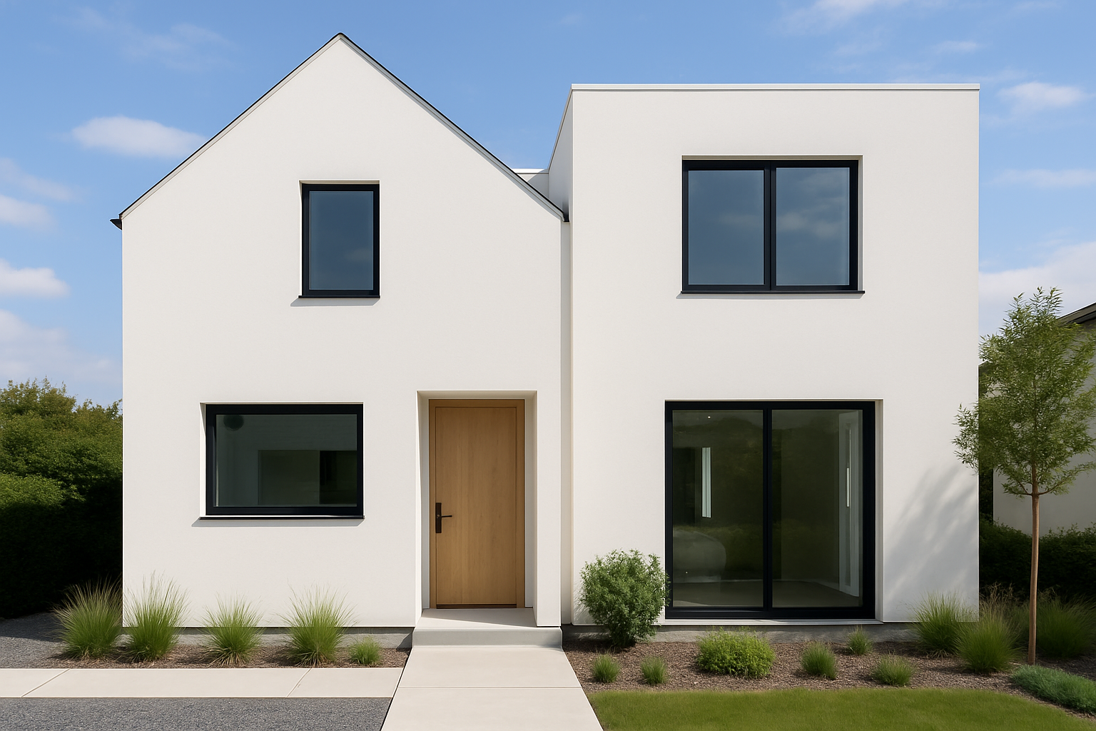 Rumah Minimalis Putih