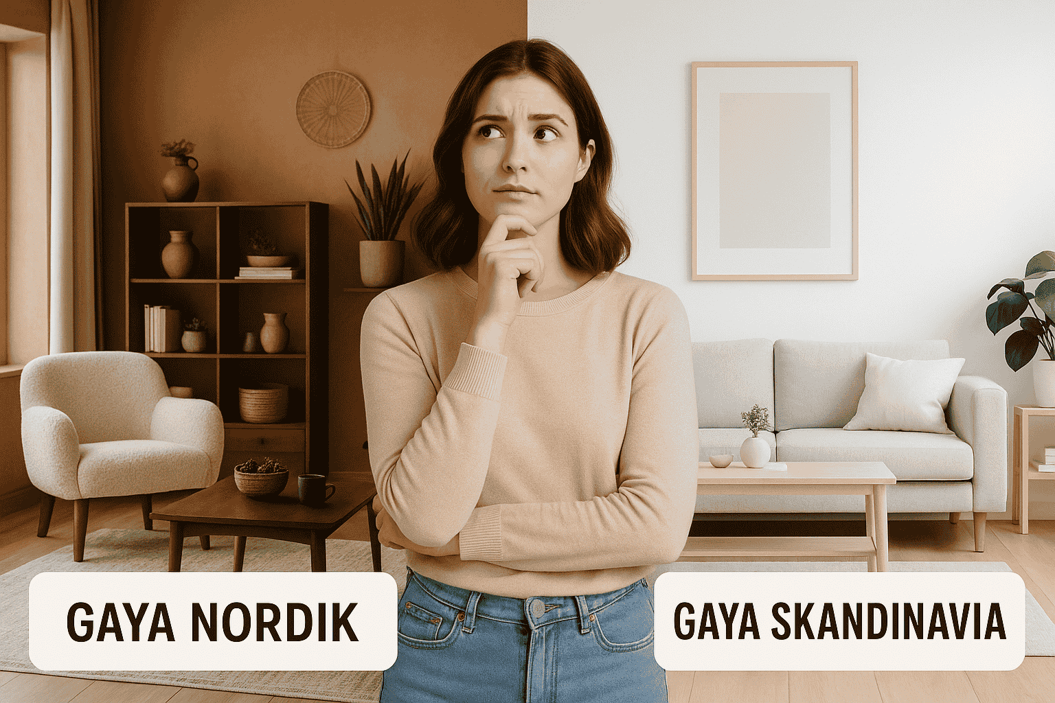 Apakah Dekorasi Rumah Gaya Skandinavia dan Gaya Nordik itu Sama?