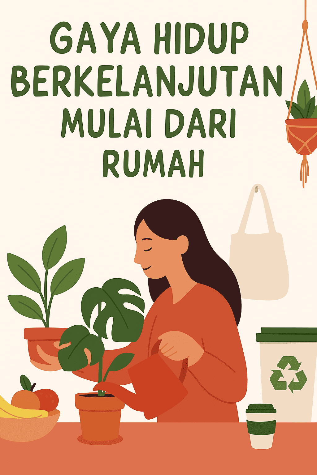 Gaya Hidup Berkelanjutan Mulai dari Rumah